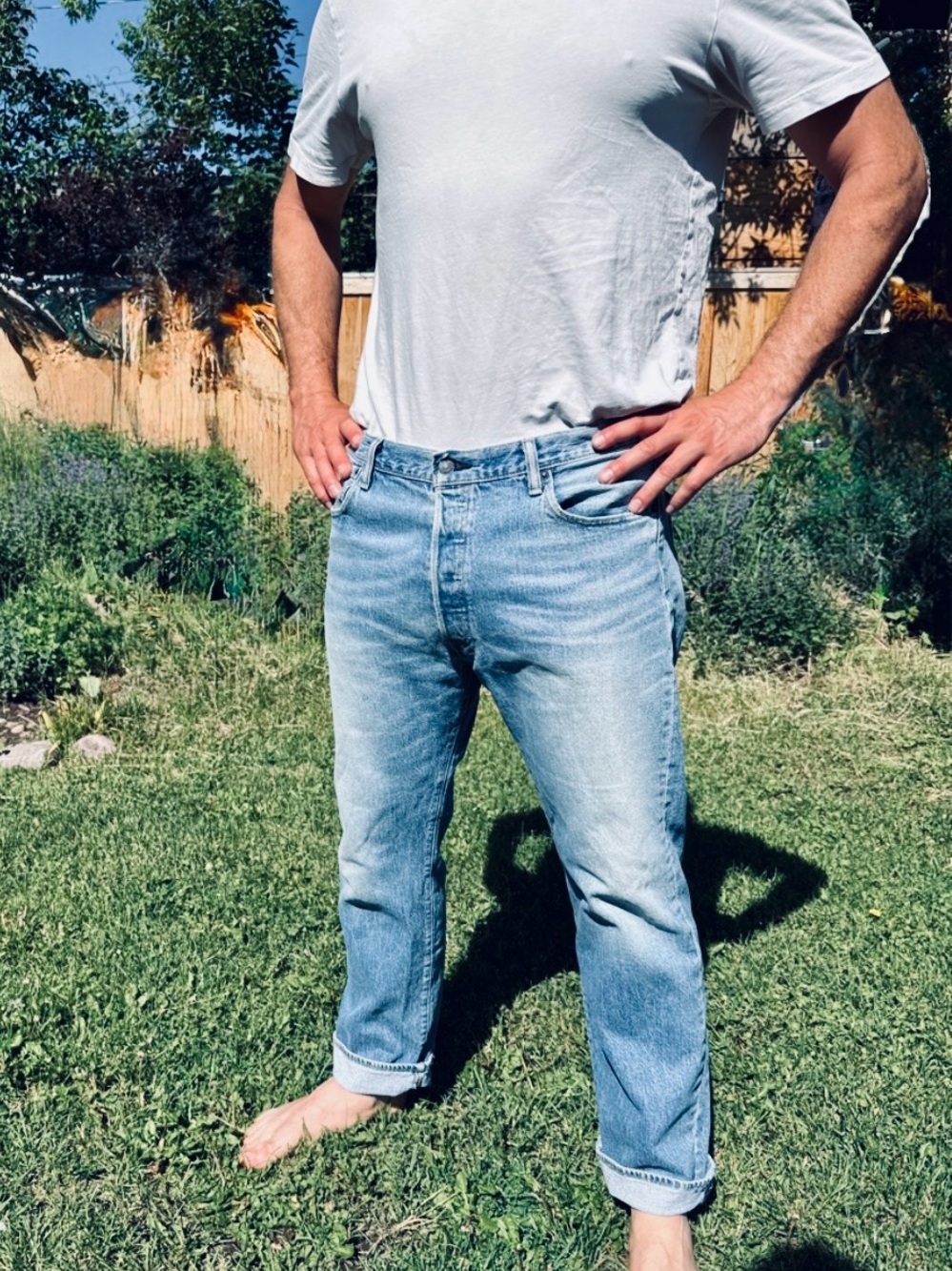 Levi’s Button-Fly Denim Jeans